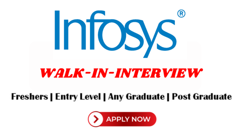 Infosys Walk-In Interview On 29th May 2024 | Jobs Interview News Today