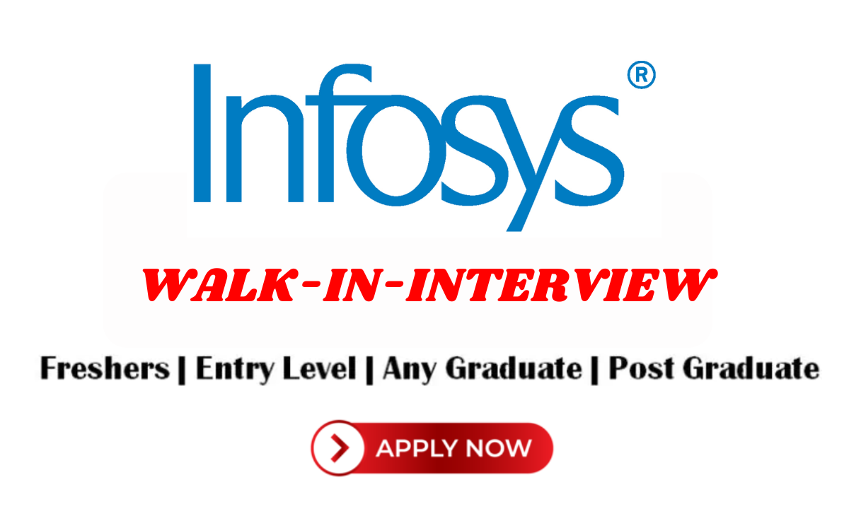 Infosys Walk-In Interview On 29th May 2024 | Jobs Interview News Today